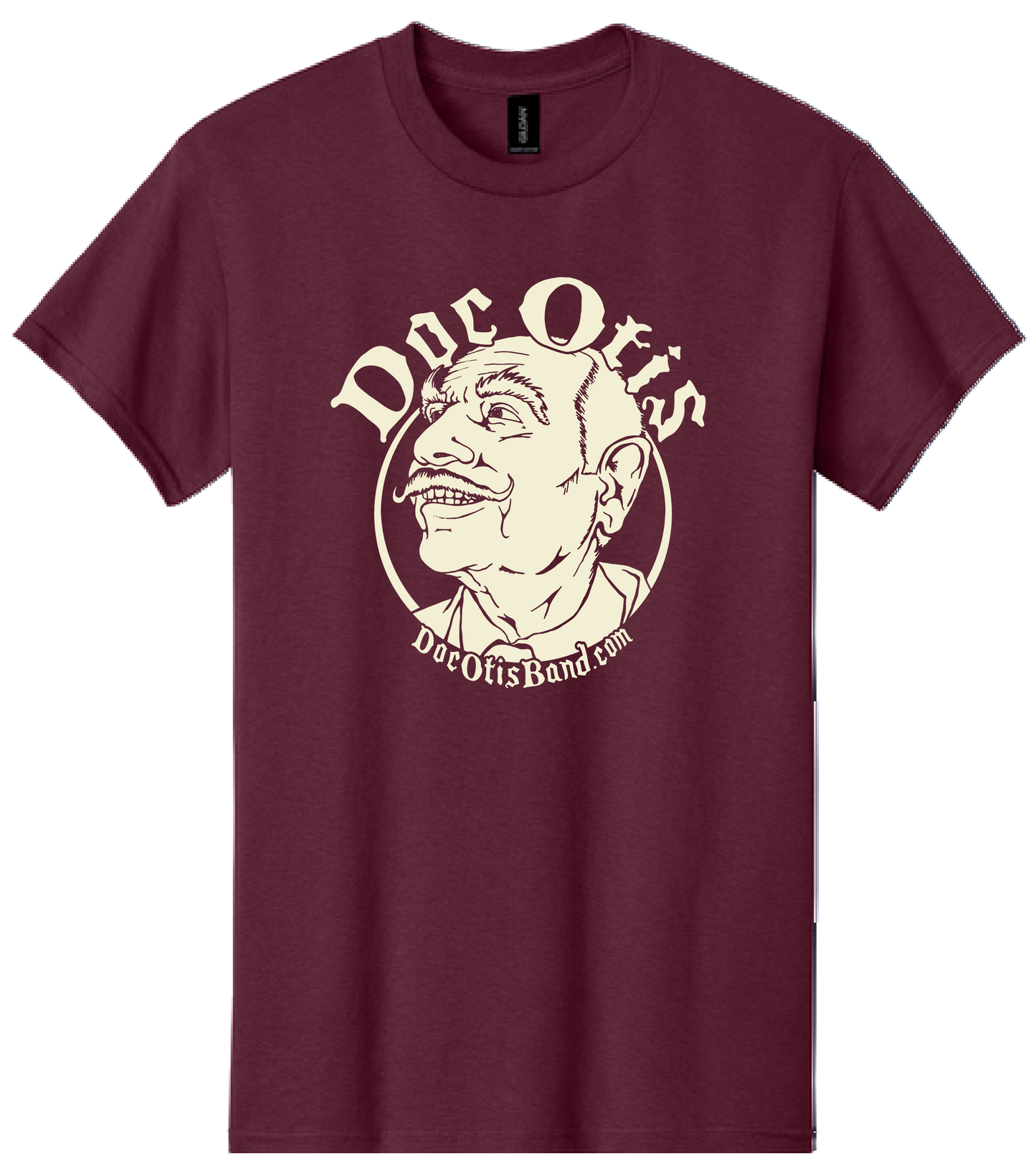 T-Shirt Maroon w/Cream Logo