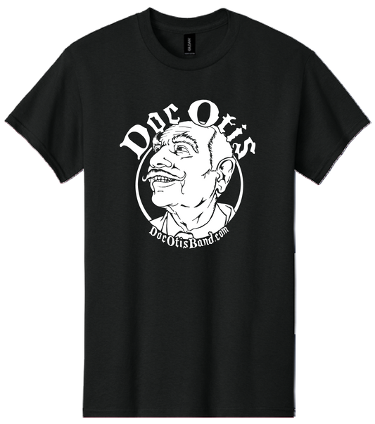 T-Shirt Black w/White Logo
