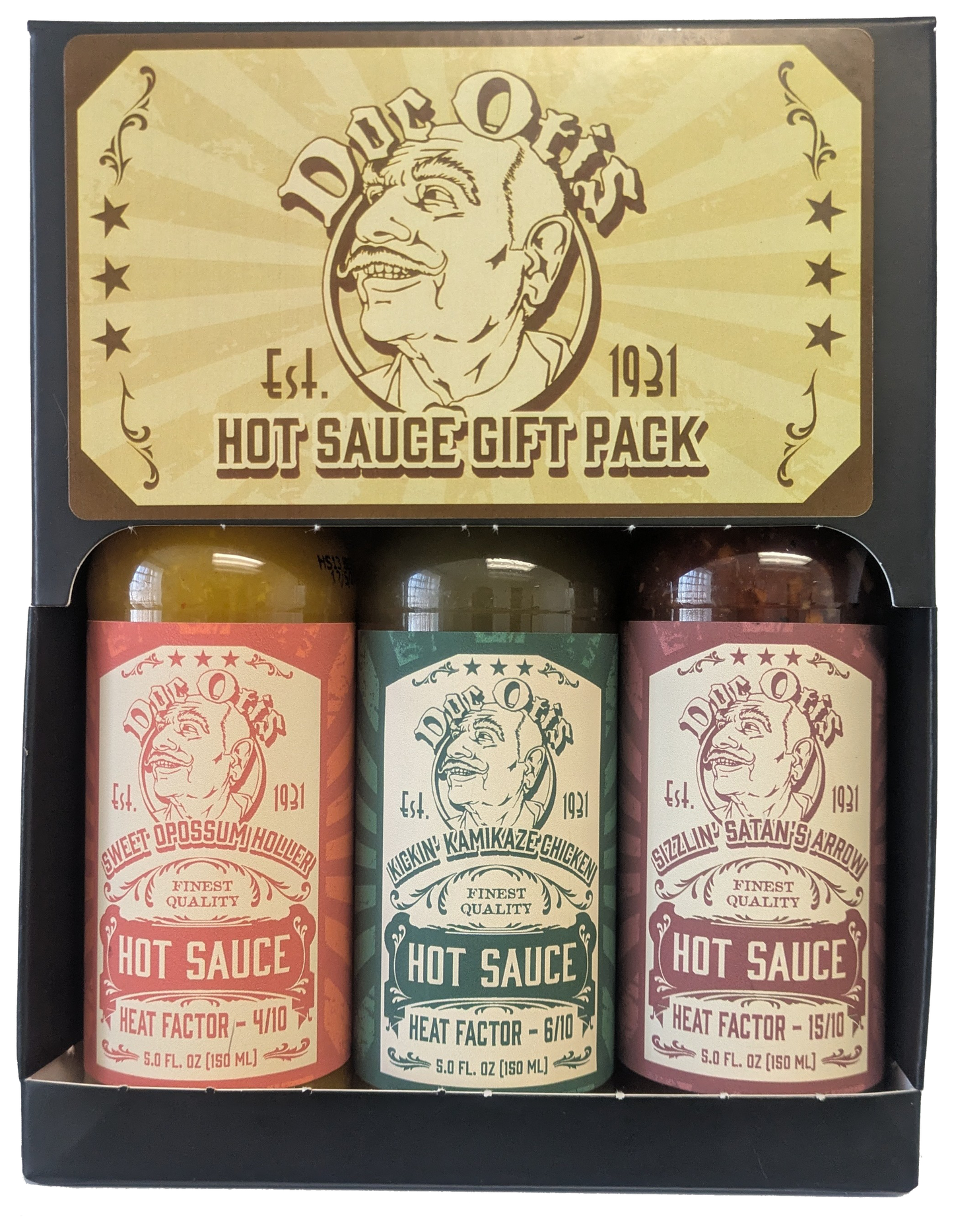 Doc Otis Band Hot Sauce
