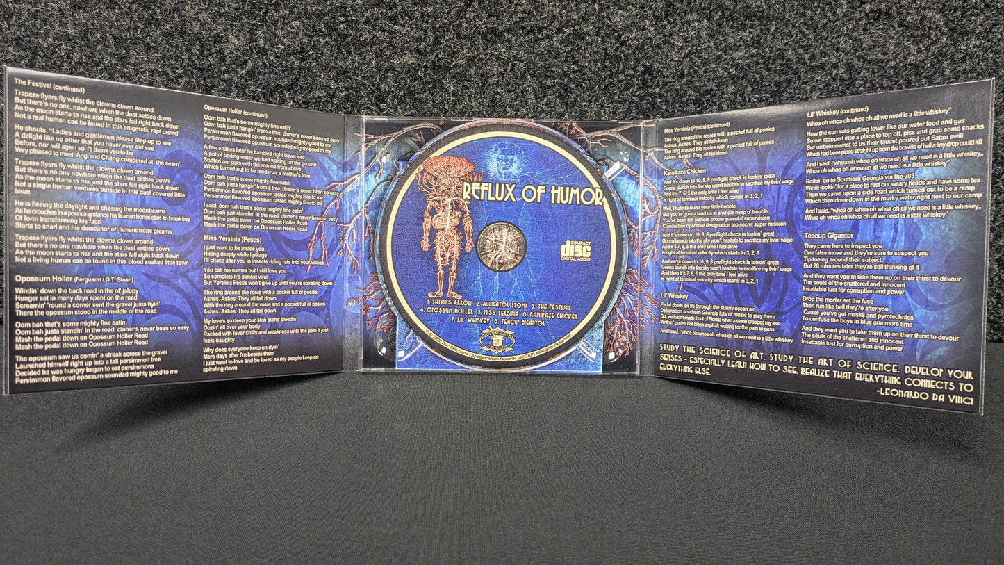 2025 Reflux of Humor CD (w/Digital Download)