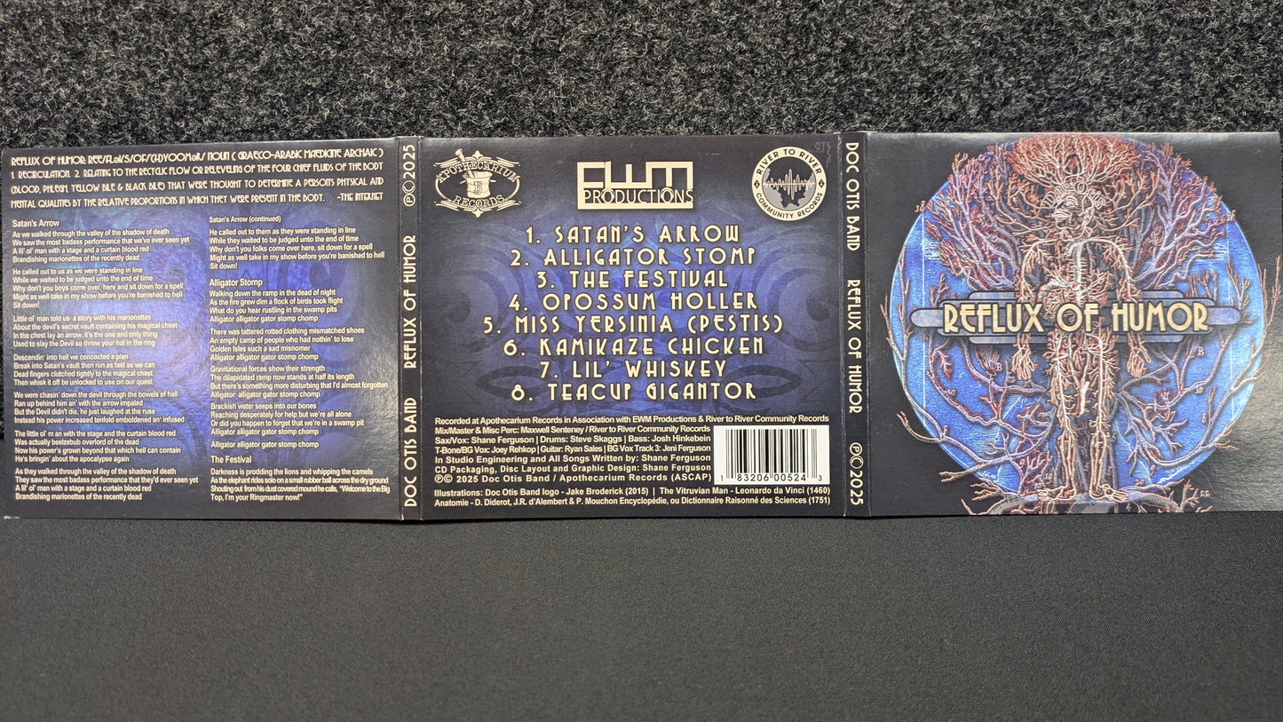 2025 Reflux of Humor CD (w/Digital Download)