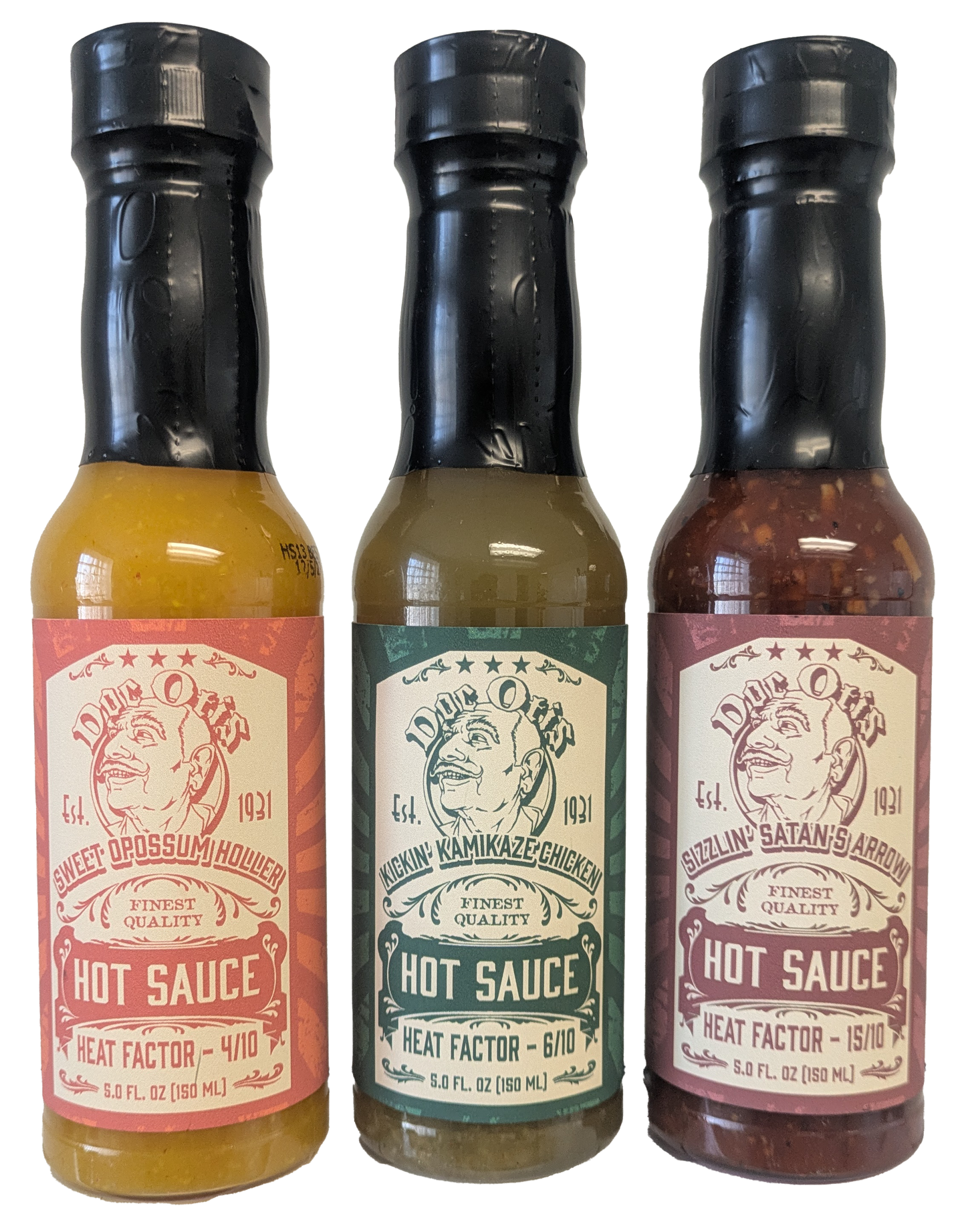 Doc Otis Band Hot Sauce